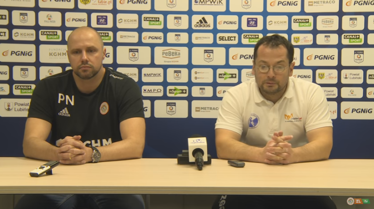 Konferencja po meczu z Zagłębiem (video)