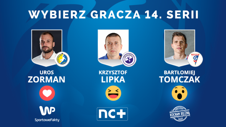 Krzysiek Lipka nominowany do miana najlepszego gracza 14. kolejki PGNiG Superligi!