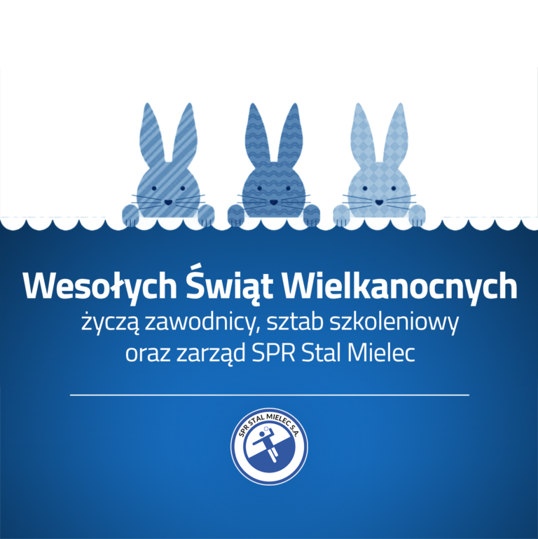„Biało-Niebieskie” życzenia wielkanocne!