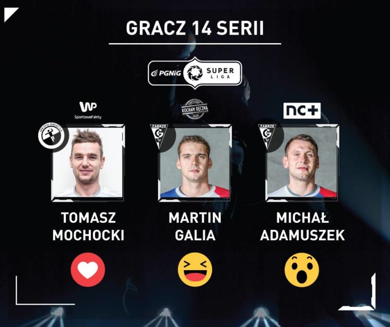 Tomasz Mochocki nominowany do miana najlepszego zawodnika 14. serii!