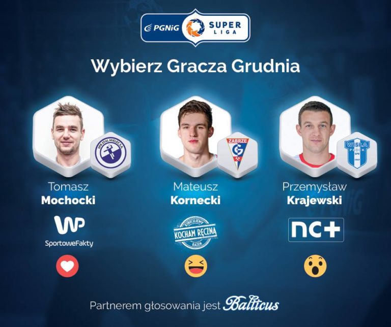 Tomasz Mochocki nominowany do tytułu zawodnika miesiąca!