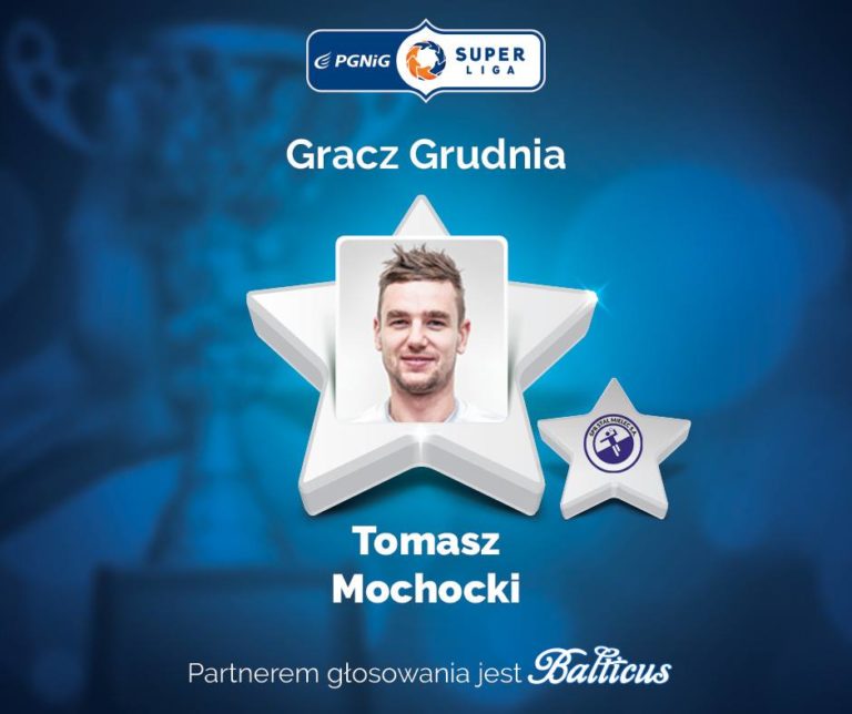 Tomasz Mochocki zawodnikiem grudnia w PGNiG Superlidze!