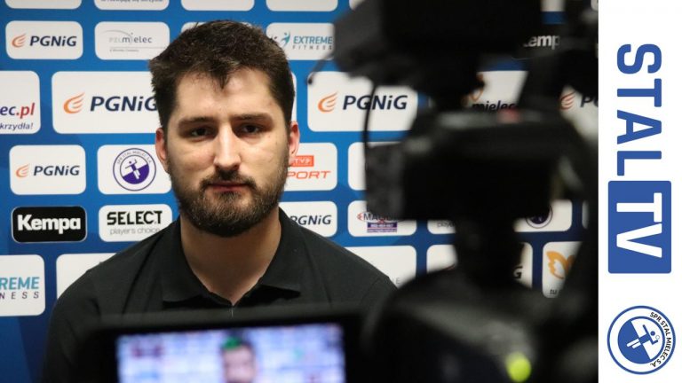 Hubert Kornecki przed meczem z Chrobrym Głogów (video)