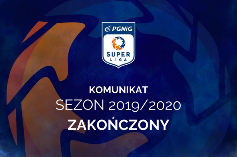 Komunikat o zakończeniu rozgrywek PGNiG Superligi
