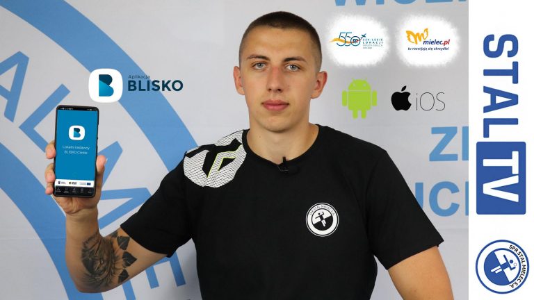 Krystian Witkowski zachęca do zainstalowania aplikacji BLISKO (video)