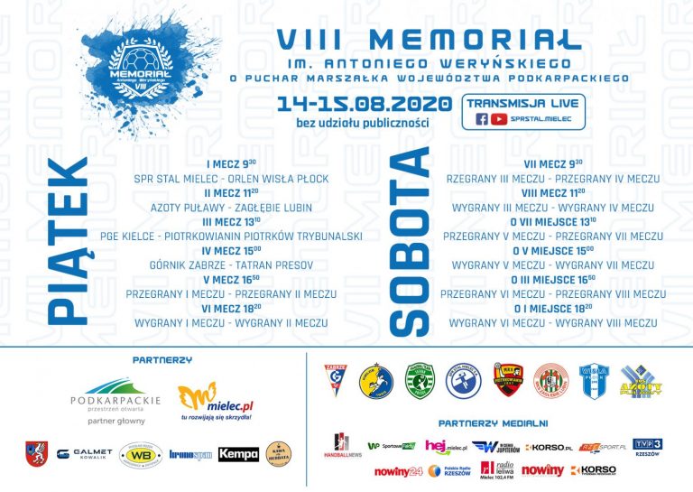 VIII Memoriał Antoniego Weryńskiego (transmisja LIVE)