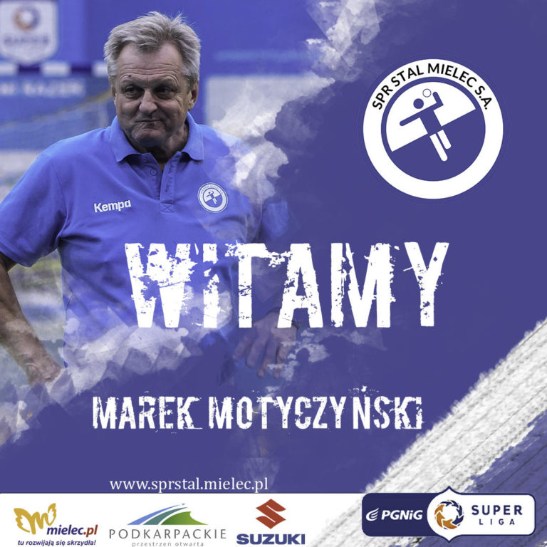Marek Motyczyński OFICJALNIE trenerem SPR Stal Mielec