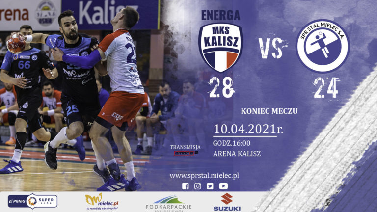MKS Energa Kalisz vs SPR Stal Mielec- koniec meczu- wynik
