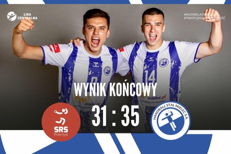 Orlen Upstream SRS Przemyśl – Handball Stal Mielec 31:35 (14:15)