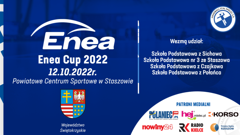 Kolejny turniej Enea Cup już w środę. Tym razem zagramy w Powiatowym Centrum Sportu w Staszowie