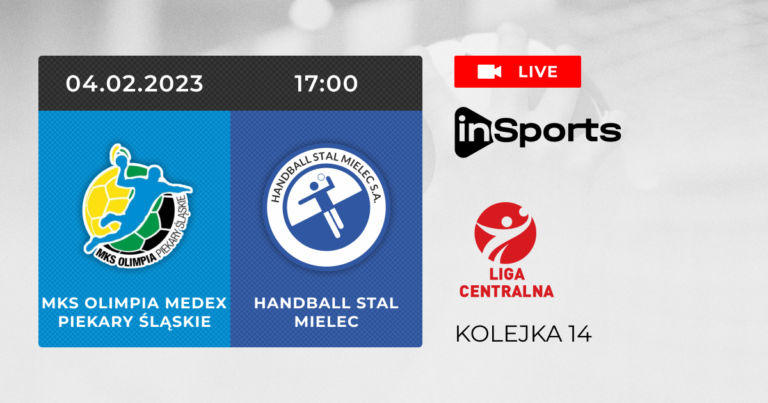 Transmisja meczu Olimpia Medex Piekary Śląskie – Handball Stal Mielec w inSports.TV