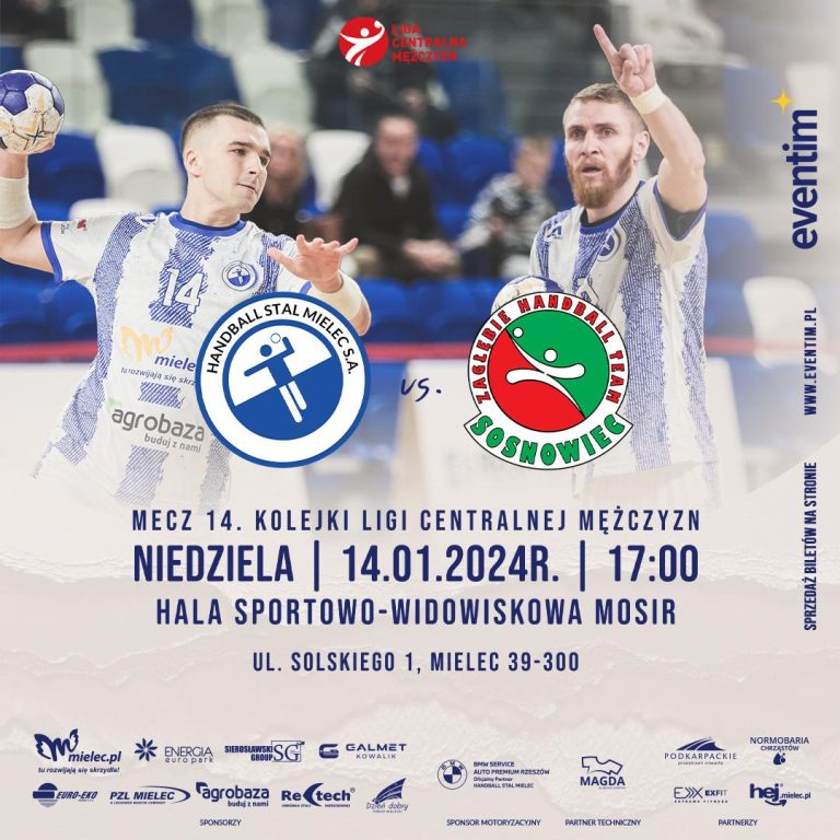 Kup bilet na mecz Handball Stal Mielec – Zagłębie Handball Team Sosnowiec [INFORMACJA]