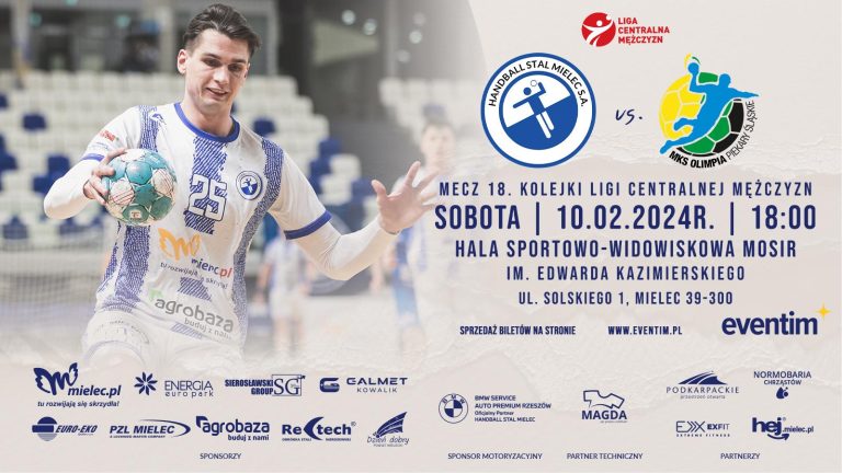 Rozpoczęła się sprzedaż biletów na mecz Handball Stal Mielec – Olimpia Medex Piekary Śląskie