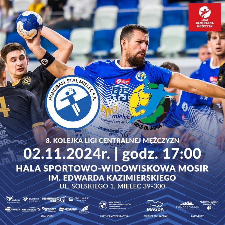 Kup bilet na mecz Handball Stal Mielec – Olimpia MEDEX Piekary Śląskie. Zapraszamy!